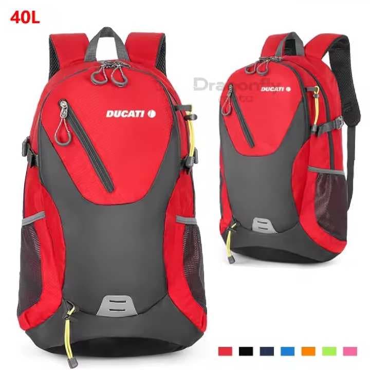 Mochila Ducati roja 2
