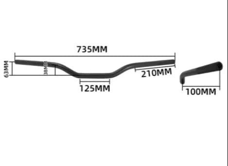 Manubrio MT-07 2